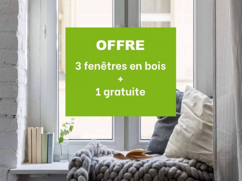 Magasin de fenêtres en bois pas cher à Lyon