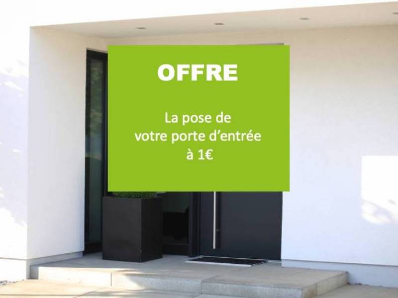 Artisan menuisier pas cher pour fourniture installation de porte d'entrée à Lyon